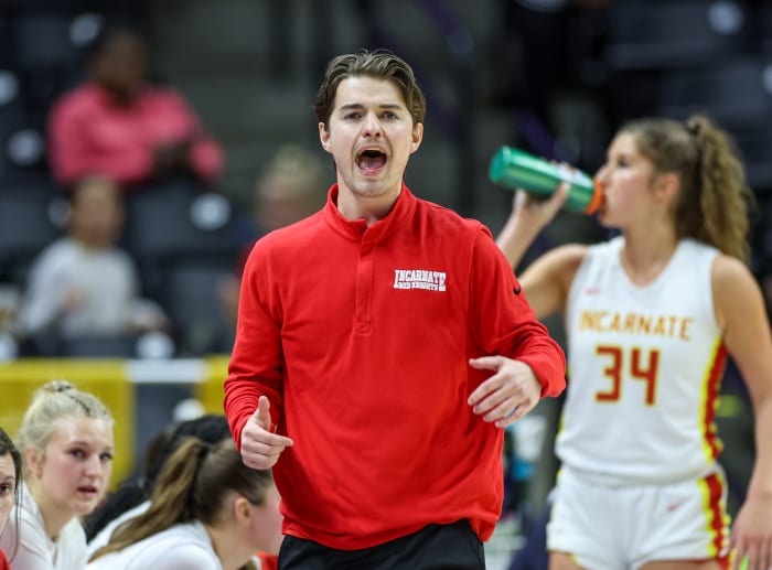 Incarnate Word Kickapoo Missouri girls basketball March 16 2024 David Smith 27552
